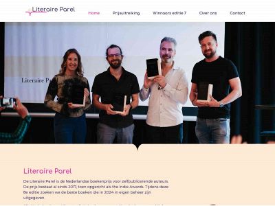 literaireparel.nl snapshot
