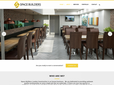 spacebuilderslondon.co.uk snapshot