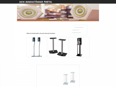 lautsprecherstaender-boxenstaender.de snapshot