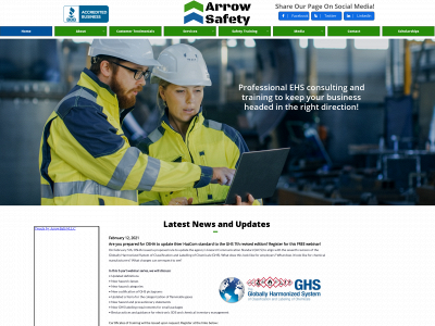 arrowsafetyus.com snapshot