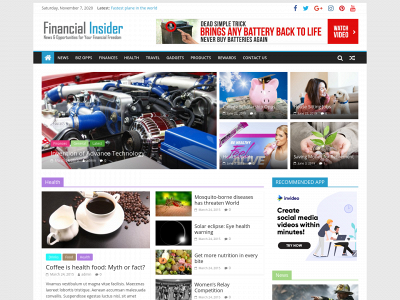 financialinsideronline.com snapshot