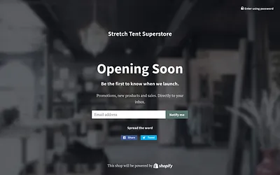 stretchtentsuperstore.com snapshot