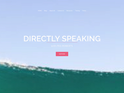 directlyspeakingwithpegroberts.com snapshot