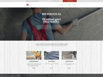 bm-servicemontasje.no snapshot