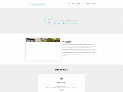 kinesitherapiewannesmeersman.be snapshot