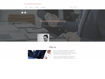 livsstilskompagniet.dk snapshot