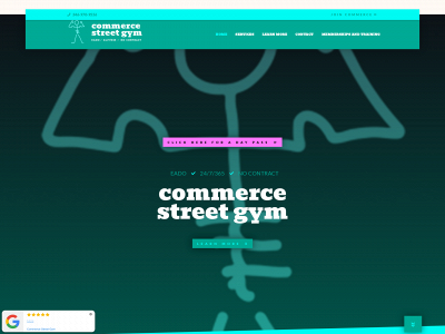 commercestreetgym.com snapshot