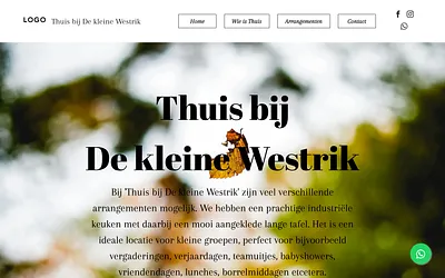 thuisbijdekleinewestrik.nl snapshot