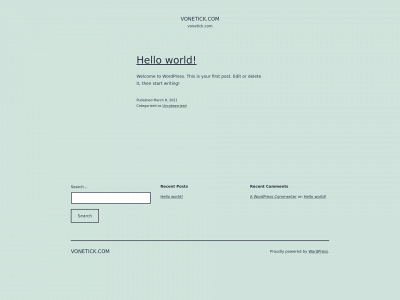 vonetick.com snapshot