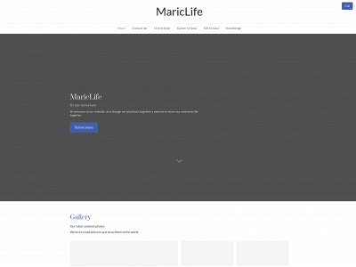 mariclife.com snapshot