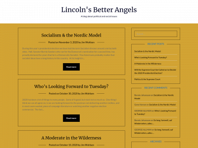 lincolnsbetterangels.com snapshot