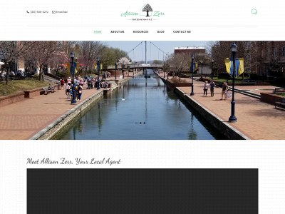allisonzerr.com snapshot