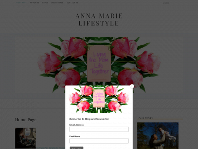 annamarielifestyle.com snapshot