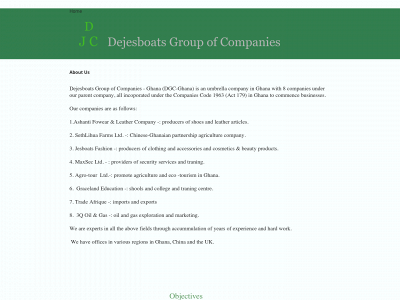 dgcghana.com snapshot