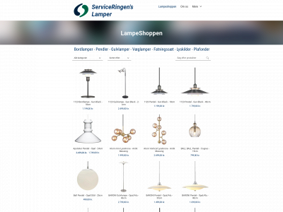 serviceringenslamper.dk snapshot