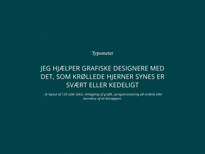 typometer.dk snapshot