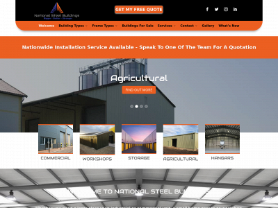 nationalsteelbuildings.co.uk snapshot