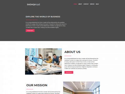 sadaqa-llc.com snapshot