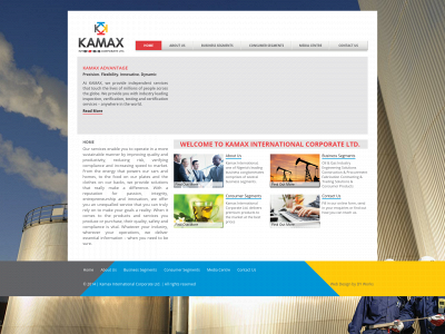kamaxinternational.com snapshot
