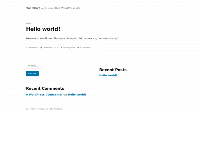 starreklam.se snapshot