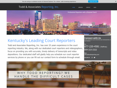 toddreporting.com snapshot