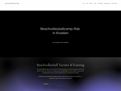 beachvolleyballcamp-rab.com snapshot