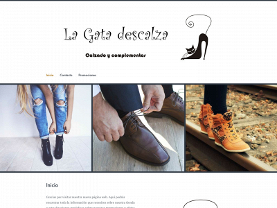 lagatadescalza.com snapshot