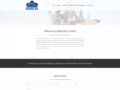 bluemalc.com snapshot