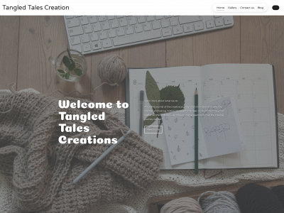 tangledtalescreations.com snapshot