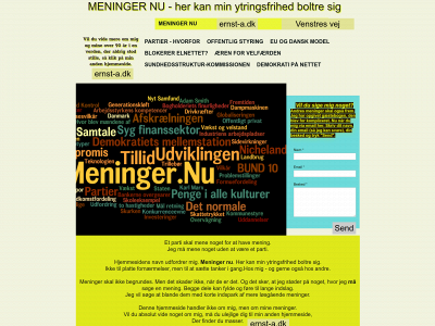 meninger.nu snapshot