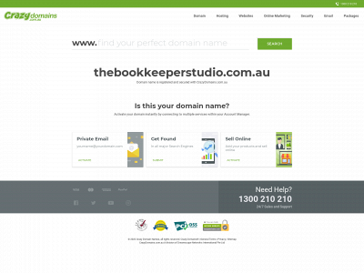 thebookkeeperstudio.com.au snapshot