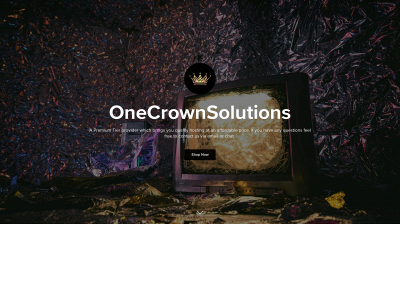 onecrown.solutions snapshot