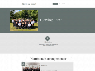 hjertingkoret.dk snapshot