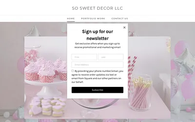 www.sosweetdecor.com snapshot