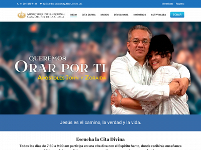 casadelreydelagloria.com snapshot