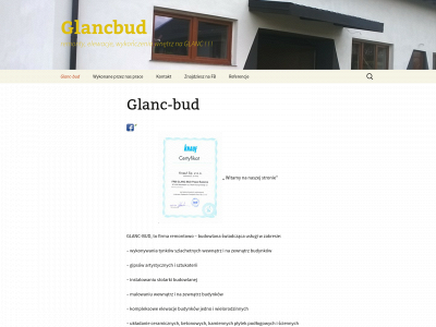 glancbud.pl snapshot