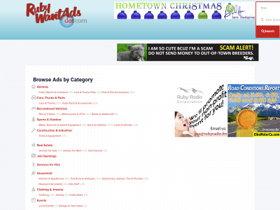 rubywantads.com snapshot