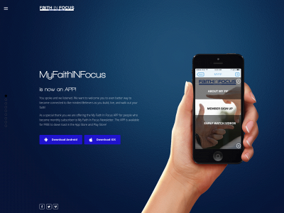 myfaithinfocus.org snapshot