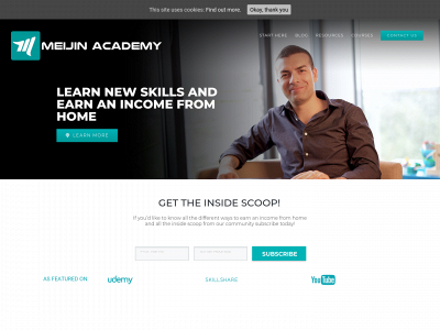 meijinacademy.com snapshot