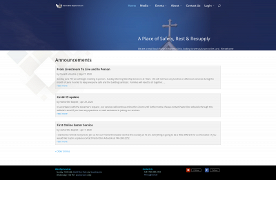 harborsitebaptist.com snapshot