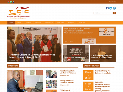 tcc-africa.org snapshot