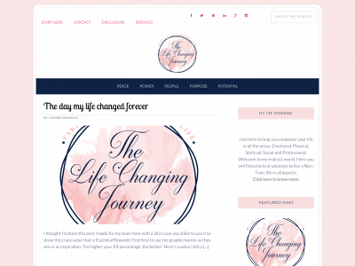 thelifechangingjourney.com snapshot