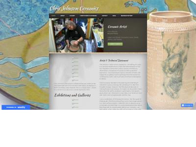 www.chrisjohnsonceramics.com snapshot