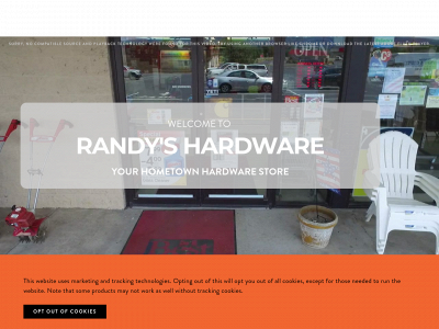 www.randyshardware.com snapshot