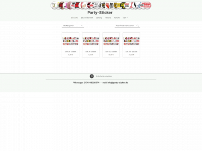party-sticker.de snapshot