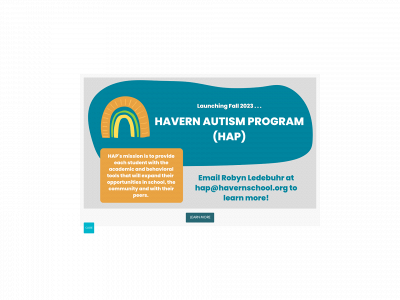 havernschool.org snapshot