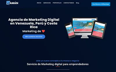 www.samanproducciones.com snapshot