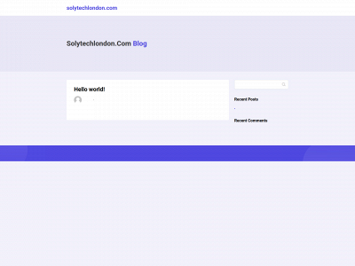 solytechlondon.com snapshot