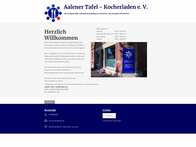 aalener-tafel-kocherladen.de snapshot