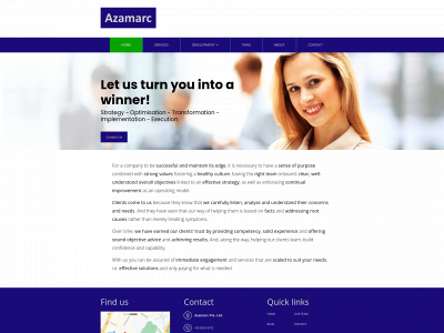 azamarc.com snapshot